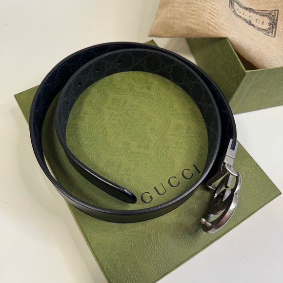 DISCONTINUED Gucci GG Marmont reversible belt - Picture 8 of 13